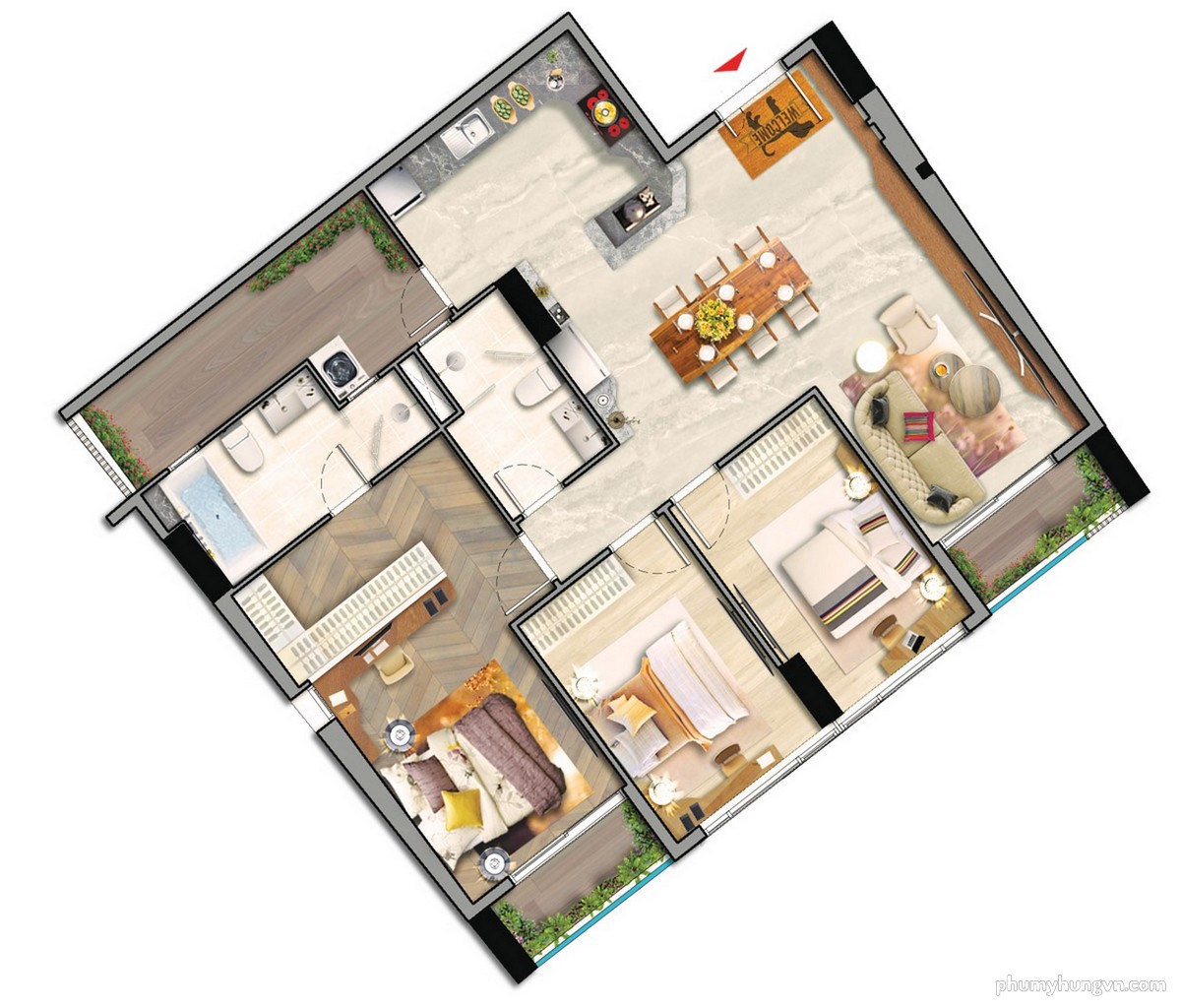 Can Ho The Peak Midtown M8 Phu My Hung Quan 7