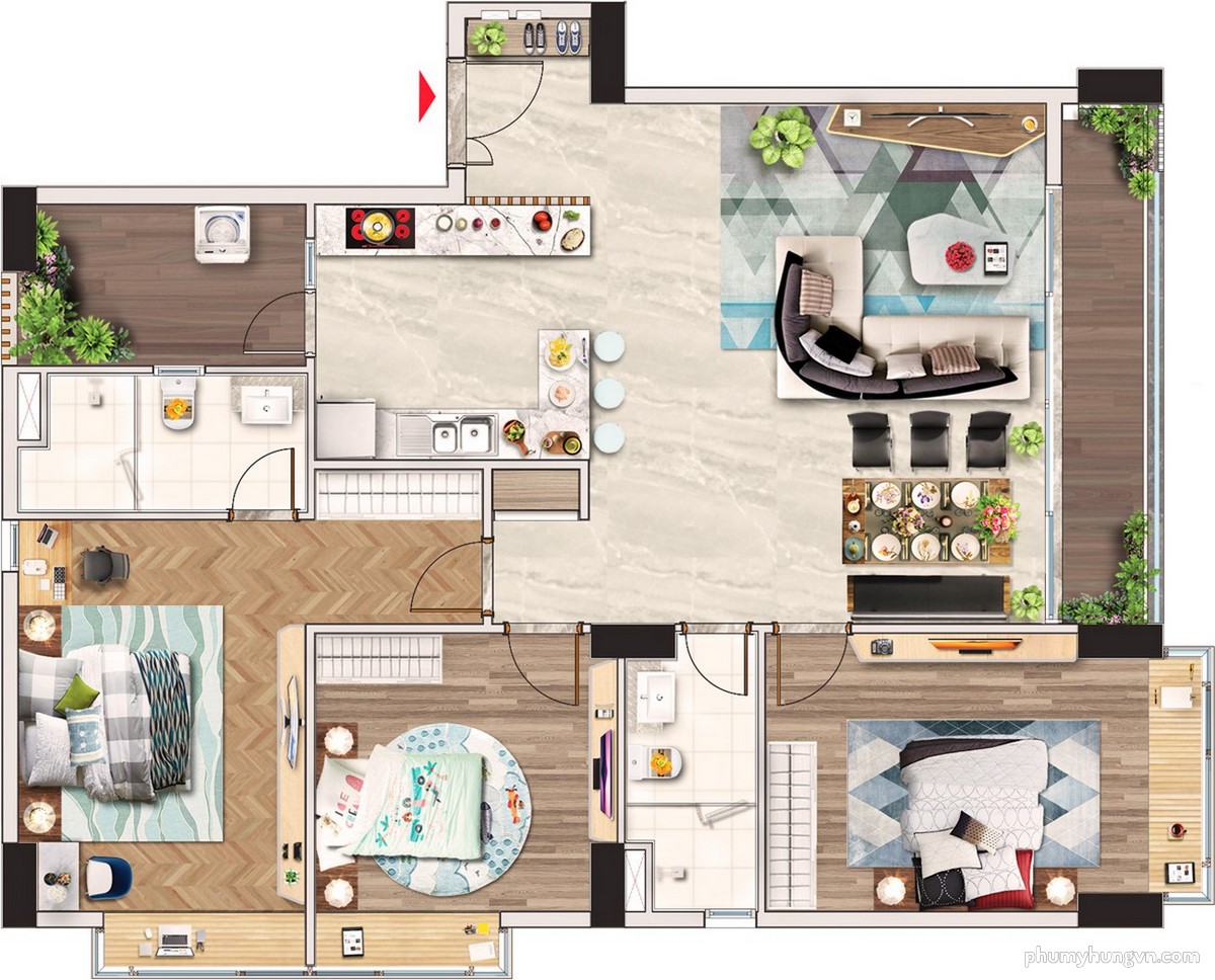 Can Ho The Peak Midtown M8 Phu My Hung Quan 7