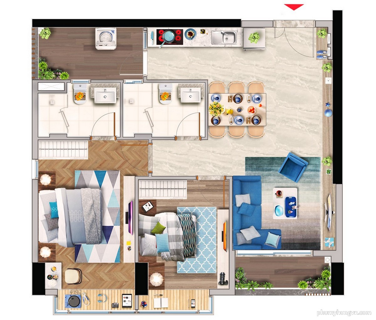 Can Ho The Peak Midtown M8 Phu My Hung Quan 7