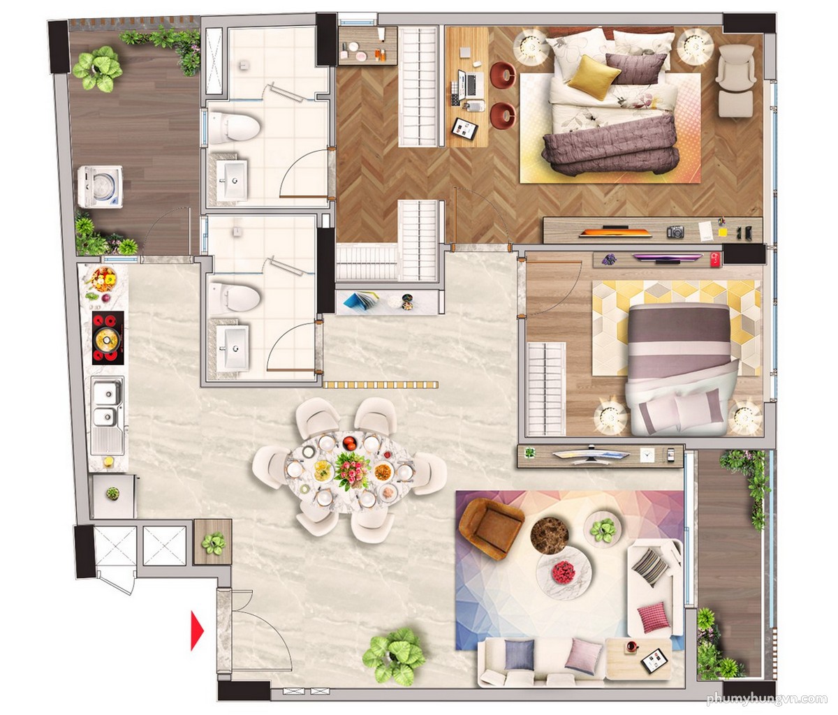 Can Ho The Peak Midtown M8 Phu My Hung Quan 7