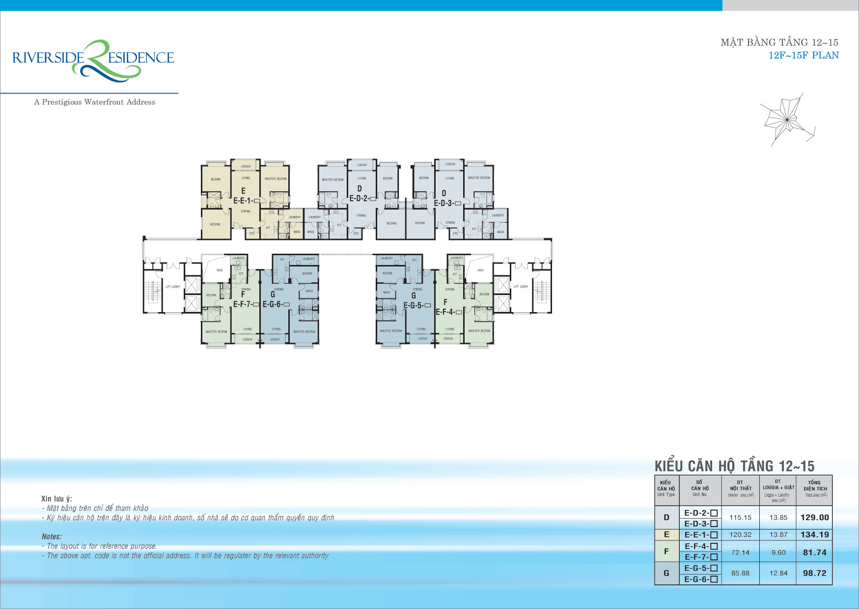 DỰ ÁN CĂN HỘ RIVERSIDE RESIDENCE 99 DỰ ÁN CĂN HỘ RIVERSIDE RESIDENCE