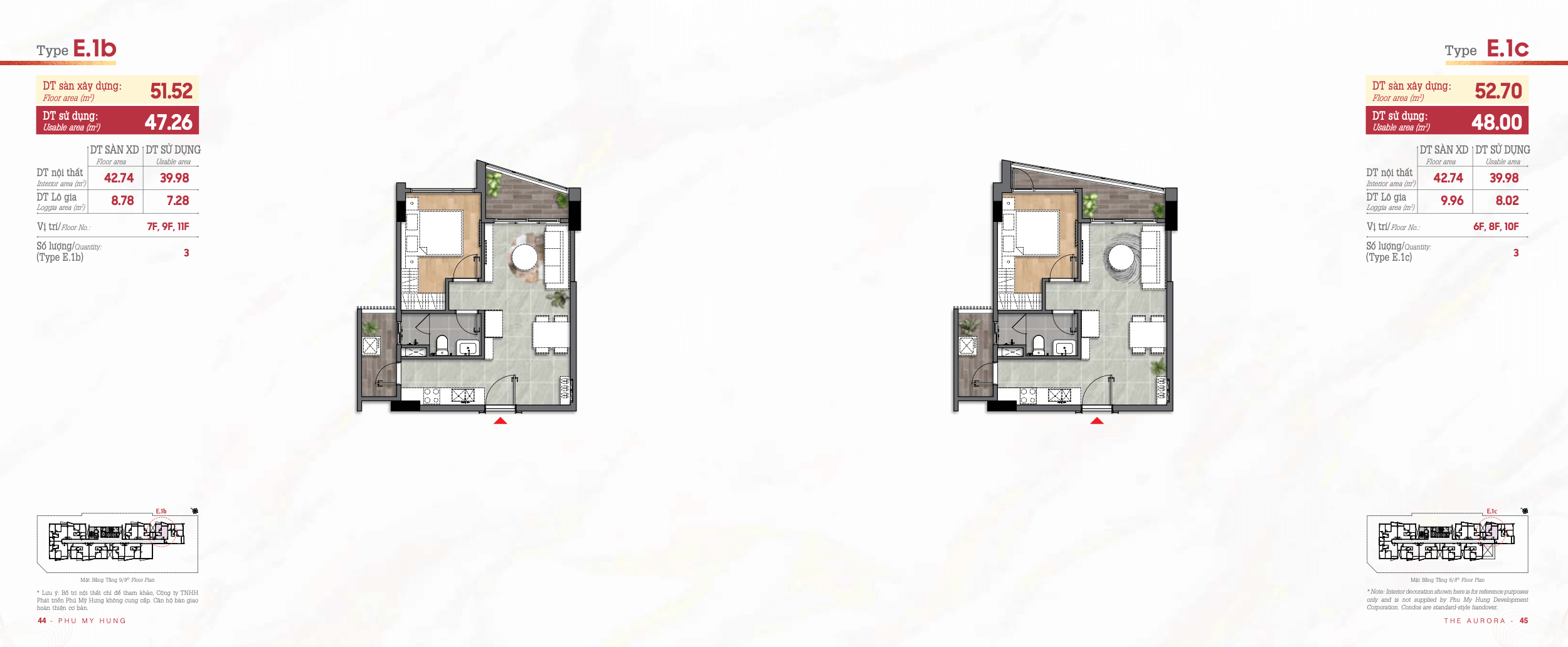 DỰ ÁN CĂN HỘ PHU MY HUNG THE AURORA 62 layout can ho the aurora phu my hung11 1