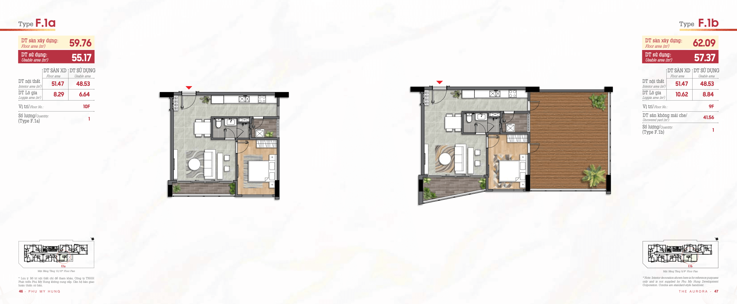 DỰ ÁN CĂN HỘ PHU MY HUNG THE AURORA 63 layout can ho the aurora phu my hung12 1
