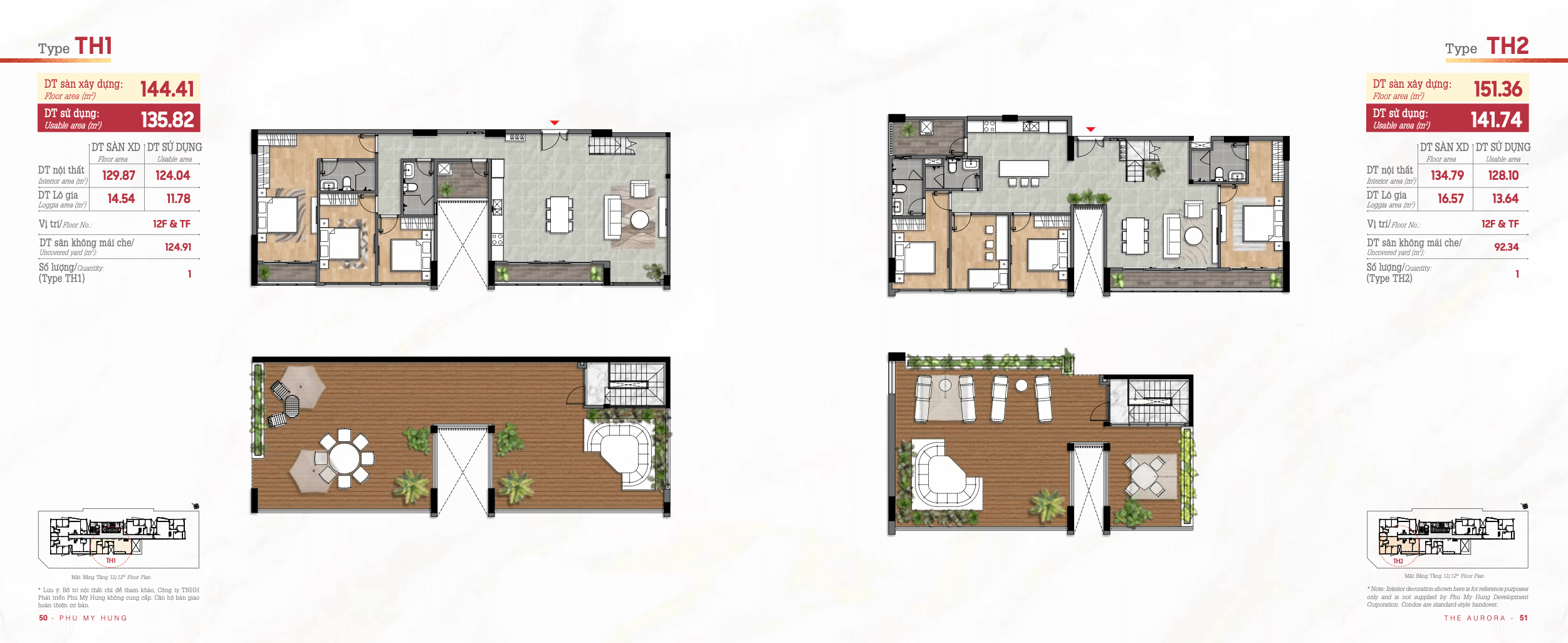 DỰ ÁN CĂN HỘ PHU MY HUNG THE AURORA 65 layout can ho the aurora phu my hung14 1