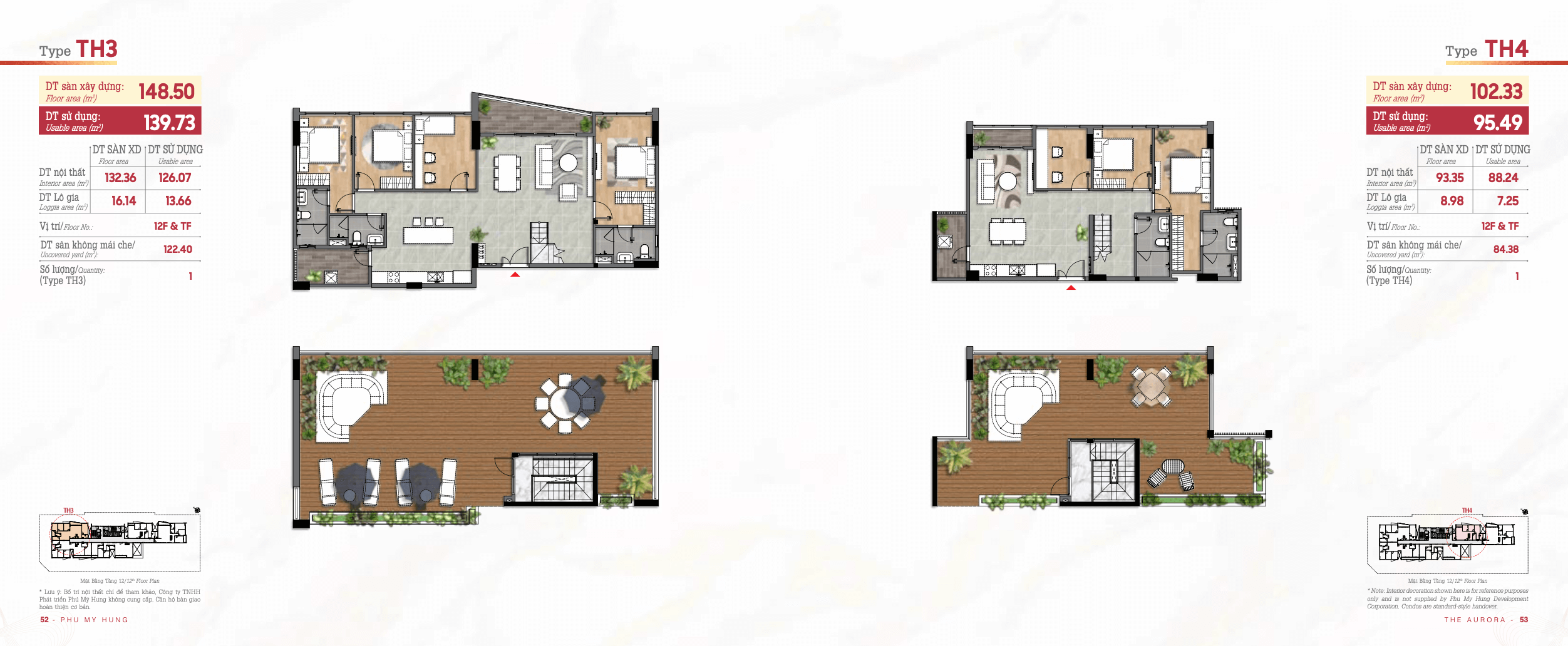 DỰ ÁN CĂN HỘ PHU MY HUNG THE AURORA 66 layout can ho the aurora phu my hung15 1