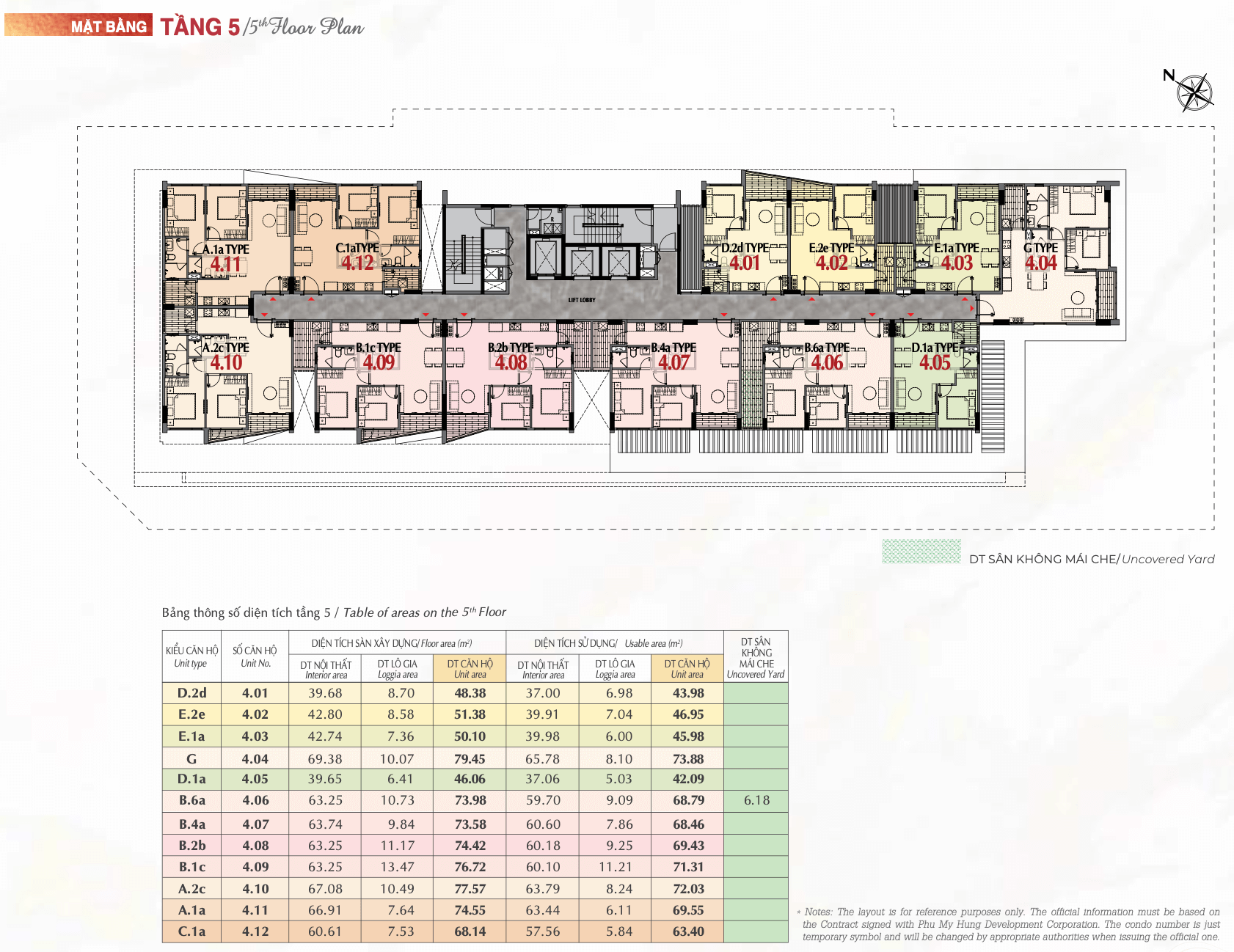DỰ ÁN CĂN HỘ PHU MY HUNG THE AURORA 47 mat bang can ho phu my hung the aurora quan 712 1