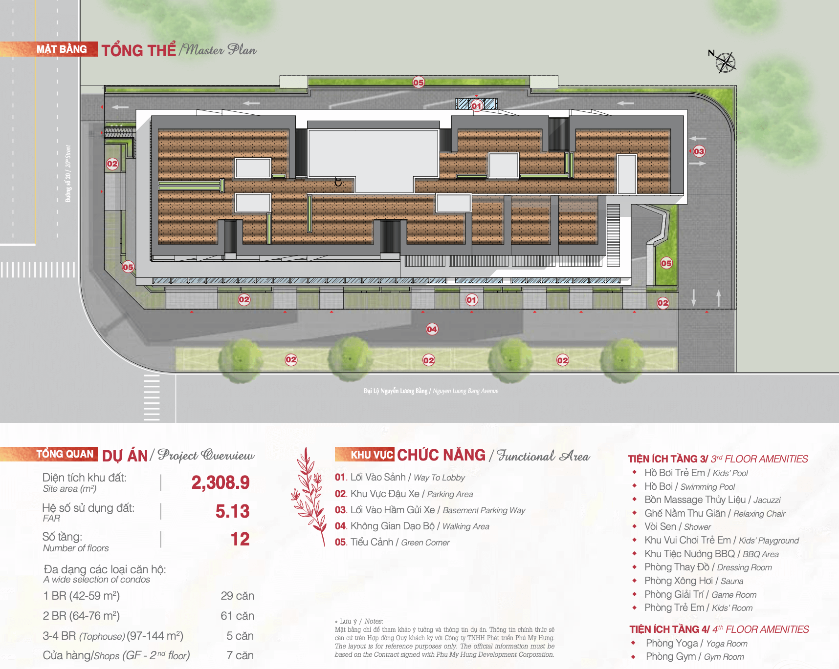 DỰ ÁN CĂN HỘ PHU MY HUNG THE AURORA 41 mat bang can ho phu my hung the aurora quan 76 1
