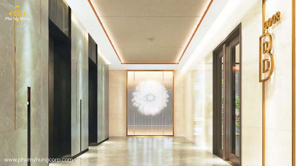 DỰ ÁN CĂN HỘ PHU MY HUNG THE AURORA 75 Sảnh Lobby sang trọng