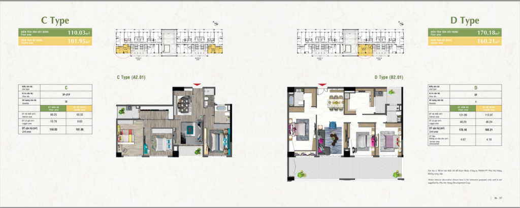 Layout căn hộ Nam Phúc Le Jardin