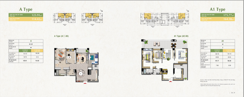 Layout căn hộ Nam Phúc Le Jardin