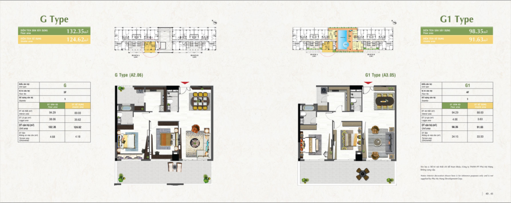 Layout căn hộ Nam Phúc Le Jardin