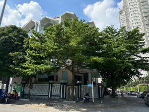 ban nha khu him lam quan 7 biet thu 4 tang thang may gia cuc hap dan