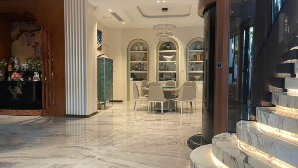 Bán Biệt Thự Tứ Lập Mỹ Phú 1 Căn Góc Gần 300m2 Có Thang Máy