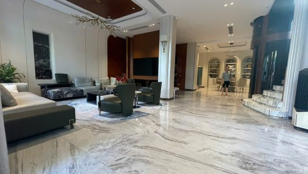 Bán Biệt Thự Tứ Lập Mỹ Phú 1 Căn Góc Gần 300m2 Có Thang Máy