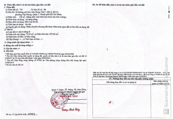 Chuyển Nhượng Biệt Thự Liền Kề Hưng Thái 1 126m2 Sổ Hồng Sẵn