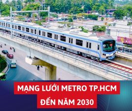 Mạng Lưới Metro Tp.hcm Đến Năm 2030: Mục Tiêu 187 Km Metro, 6 Tuyến Hoàn Thành