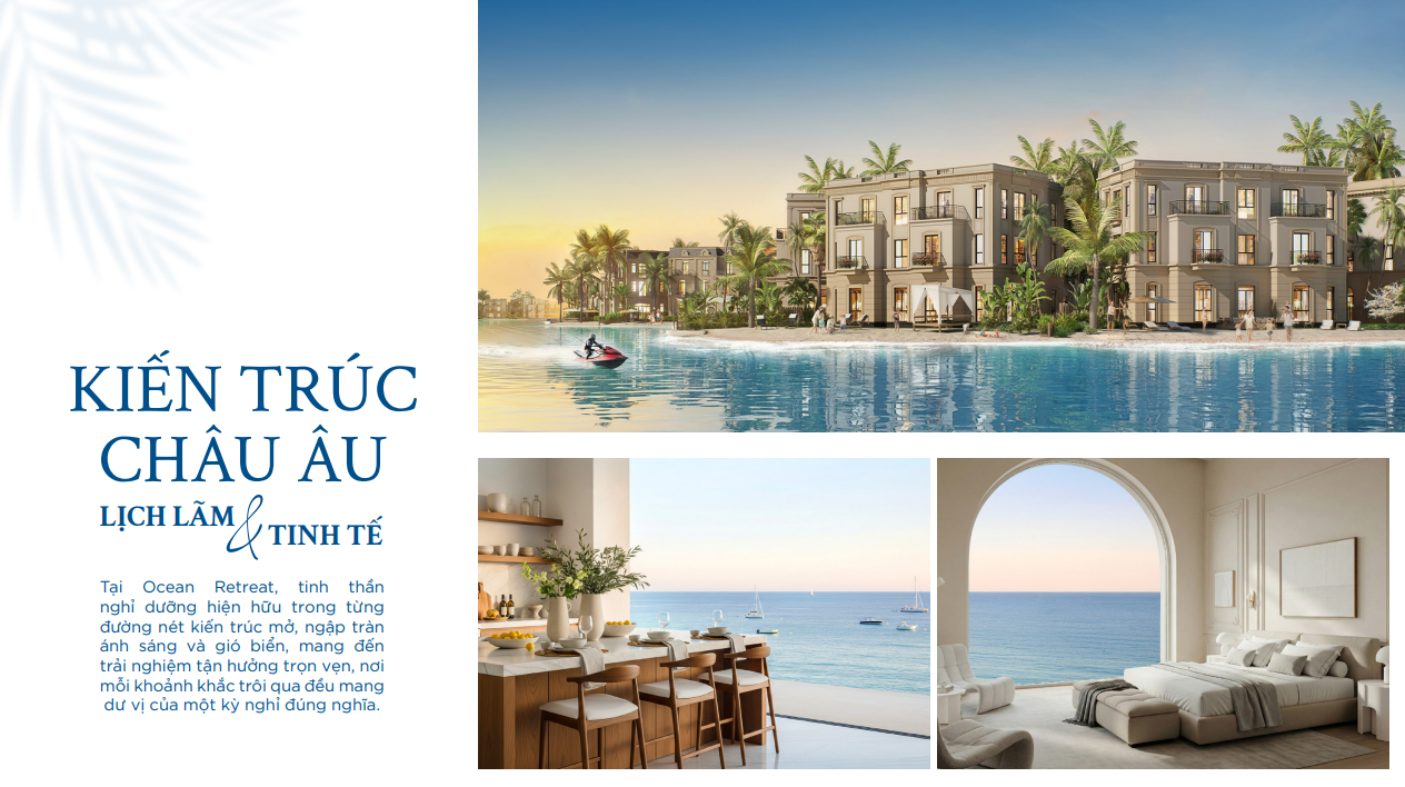 Ocean Retreat Khu Nghỉ Dưỡng Trọng Điểm Tại Vịnh Tiên (the Haven Bay), Vinhomes Green Paradise Cần Giờ