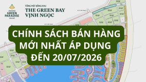 Chính Sách Bán Hàng Vinhomes Cần Giờ Áp Dụng Đến 20/07/2026