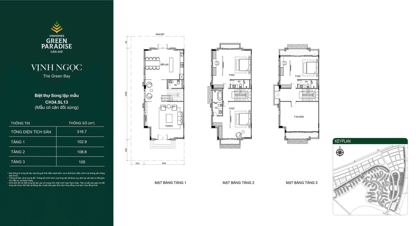 Tổng Quan Phân Khu Vịnh Ngọc The Green Bay Vinhomes Cần Giờ