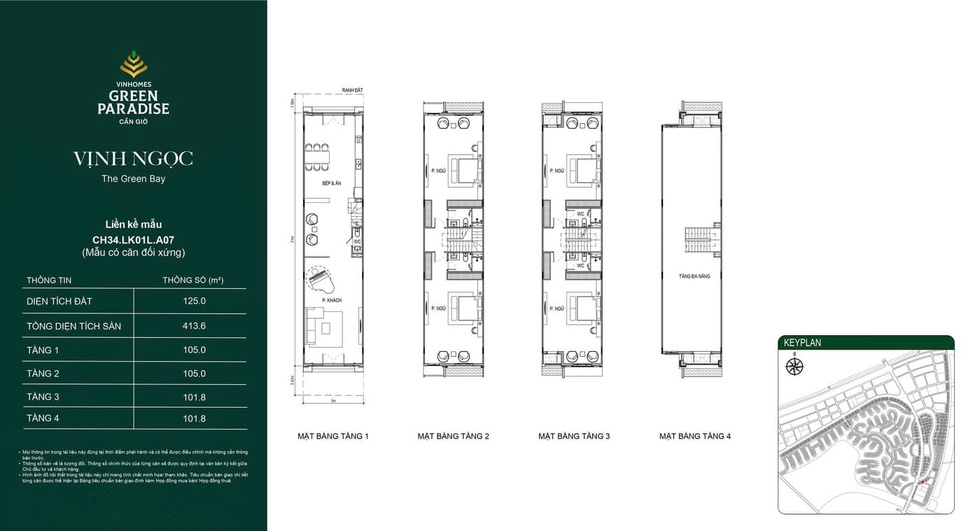 Tổng Quan Phân Khu Vịnh Ngọc The Green Bay Vinhomes Cần Giờ