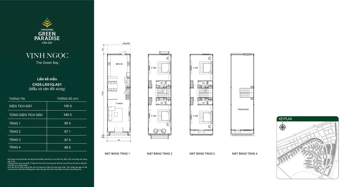 Tổng Quan Phân Khu Vịnh Ngọc The Green Bay Vinhomes Cần Giờ