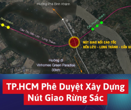 Tp.hcm Phê Duyệt Xây Nút Giao Rừng Sác: Kết Nối Liên Vùng, Rút Ngắn Thời Gian Di Chuyển