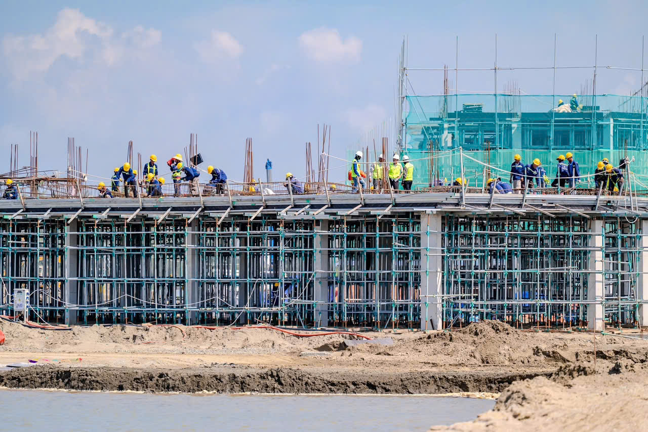 Cập Nhật Tiến Độ Vinhomes Cần Giờ Tháng 06/2026: Nhà Phố đầu Tiên Chuẩn Bị Bàn Giao